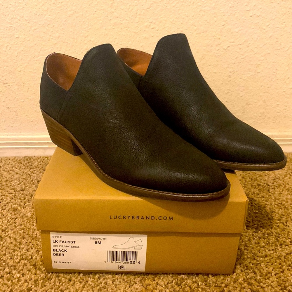 Lucky Brand Fausst Leather Bootie